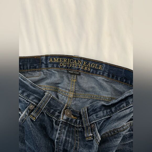 American Eagle Relaxed Straight Jeans - Picture 6 of 9